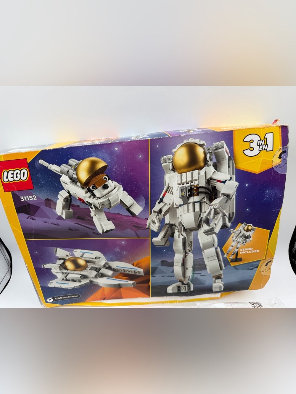 LEGO Creator 3 in 1 Astronaut, Jet, Dog - (31152) Open Box 2024 Brand New
